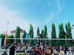 Menanti 20 tahun, Tim Volly Ball Taruna Muda Tigajuru Sabet Juara 1