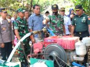 Berhasil Mengucur, Kodim 0728 Wonogiri Ngebor Sumur di Dusun Selur