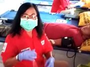 Donor Darah Massal HUT Ke-77 PMI di Wonogiri Melampaui Target