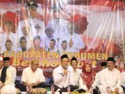 Bupati Kebumen Hadiri Sholawatan Peringatan HUT ke 77 PMI