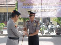Wakapolsek Gombong Naik Pangkat Pengabdian, Ada Peran Istri