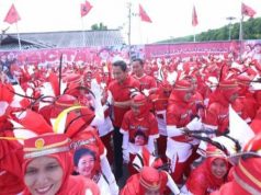 Masyarakat Kota Semarang Antusias Ikuti Senam SICITA Piala Puan Maharani