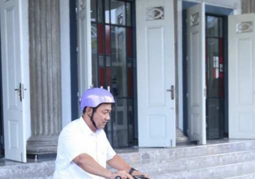 Hendi Lanjutkan Penerapan Hari Bebas Kendaraan Pribadi Kota Semarang