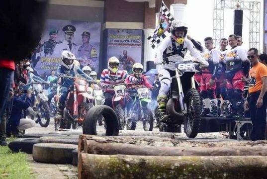 Ribuan Offroader Pemotor Trail Ikut Pacitan Adventure Tourism
