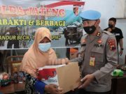 Polda Jateng Serahkan Bantuan Sembako di Kota Semarang dan Kendal