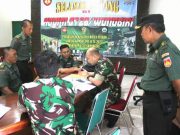 Dandim 0728 Wonogiri Menerima Tim Wasev Sterad Bidang Komsos