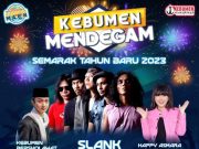 Catat, Slank dan Happy Asmara Ramaikan Tahun Baru di Pantai Kebumen