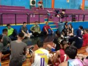 Ketua Umum KONI Pantau Latihan Hadapi Seleksi Pembentukan Tim Basket Pra Porprov