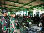Tim Waslat dari Slatad Kunjungi Yonif R 400/BR