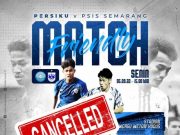 Laga Uji Coba Persiku Vs PSIS Batal Digelar, Ini Penyebabnya