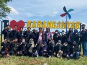 Mahasiswa KKN UMK Bangun Ikon Desa Karanganyar