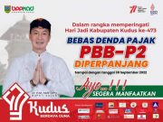 Sambut Hari Jadi ke-473, Pemkab Kudus Hapus Denda PBB-P2 Sampai Akhir September
