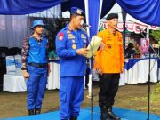 175 Tim dan Relawan SAR Arnavat Dikukuhkan Dirpolairud Polda Jateng di Pantai Tirang Semarang