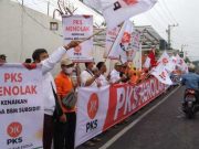 PKS Kudus Gelar Aksi Flashmob Tolak Kenaikan Harga BBM