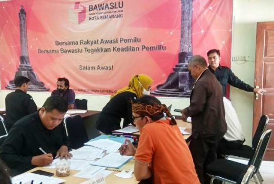 Antusiasme Masyarakat Kota Semarang Mendaftar Calon Panwascam Tinggi Sebaran Terbanyak di Kecamatan Genuk