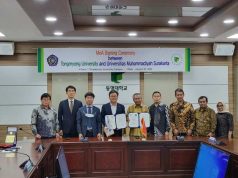 UMS Perpanjang Kontrak Kerja Sama dengan Dua Universitas di Korea Selatan