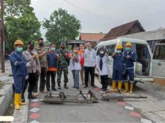 Petugas Gabungan Sambong Blora Ajak Warga Basmi Nyamuk DBD