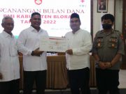 Dandim Letkol Inf. Andy Soelistyo Ketua Bulan Dana PMI Blora 2022
