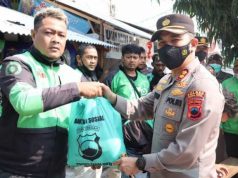 Polres Tegal Kota Salurkan Bansos untuk Warga Terdampak Kenaikan Harga BBM