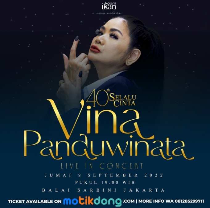 40 Tahun Berkarier Vina Pandu Winata Luncurkan Single Baru Dan Konser Suarabaruid