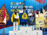 Mahasiswa USM Juara 1 Taekwondo Pomprov