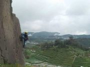 Tebing Watu Gribig Dieng Jadi Ajang Indonesia Climbing Festival Seri II