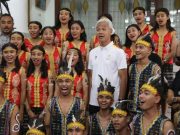 Temui Ganjar, Pelajar Ende NTT Nyanyikan Garuda Pancasila