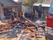 Oven Pengering Kayu di Kecapi Terbakar