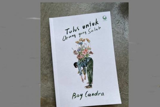 Boy Candra Segera Rilis Novel Terbarunya yang ‘Tulus untuk Orang yang Salah’