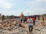 Buntut Tanah Pemda yang di Blokade di Tubanan, 100 Personil Dikerahkan Lakukan Pembersihan Meterial