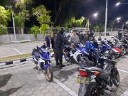 Polresta Surakarta Kembali Kandangkan Motor Berknalpot Brong