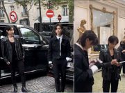 Hyunjin dan Felix Hadiri Event YSL di Paris Fans Berebut Tanda tangan