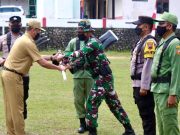 Pembukaan TMMD Digelar di Lapangan Basuhan Eromoko Wonogiri