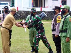 Pembukaan TMMD Digelar di Lapangan Basuhan Eromoko Wonogiri