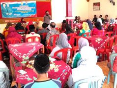Sosialisasi di Tirtomoyo Wonogiri Memakai Nyanyian Sentuhan