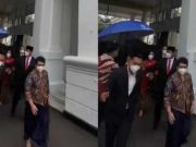 Gestur Hendrar Usai Dilantik Jokowi Jadi Sorotan Warganet