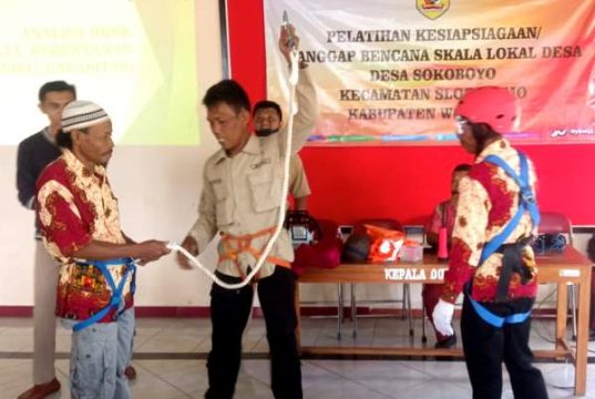 BPBD Wonogiri Fasilitasi Peningkatan Kapasitas Relawan Desa