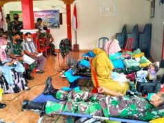 Stok Darah di PMI Wonogiri dan Prajurit TNI Prakarsai Donor Massal