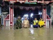 Petugas Gabungan di Cepu, Amankan dan Evakuasi Korban Banjir