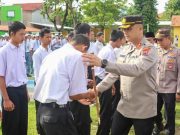 Kapolres Tegal Kukuhkan Satgas Duta Pelopor Pelajar Anti Tawuran