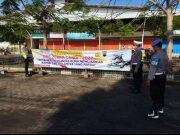 Operasi Zebra Candi 2022, Polisi Blora Pasang Banner Imbauan Tertib Berlalu Lintas