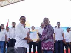 Pengurus PWI Surakarta Periode 2022-2027 Dilantik di Pinggir Bengawan Solo