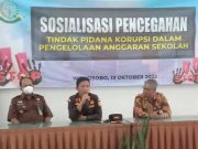 Kajari Wonosobo : Kepala Sekolah Jangan Sampai Tersangkut Kasus Korupsi Dana BOS