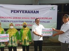 Wanawisata Kartini dan TK Tunas Rimba II Medang Blora Terima Bantuan TJSL dari Perhutani Mantingan