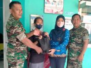 Jumat Berkah, Koramil Ngluwar dan Puskesmas Bagikan Makanan Bergizi