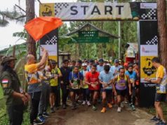 Pelari Adhi Akhir Setiawan dari Blora Juara Guci Jungle Run 2022