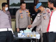 41 Anggota Polres Blora Jalani Tes Urine Dadakan