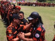 Ribuan Anggota Pemuda Pancasila Brebes Ikuti Apel Akbar