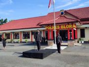 Polres Blora Gelar Upacara Hari Sumpah Pemuda Ke-94 Tahun 2022