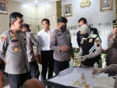 Mendadak, Personel Polres Tegal Kota Jalani Tes Narkoba